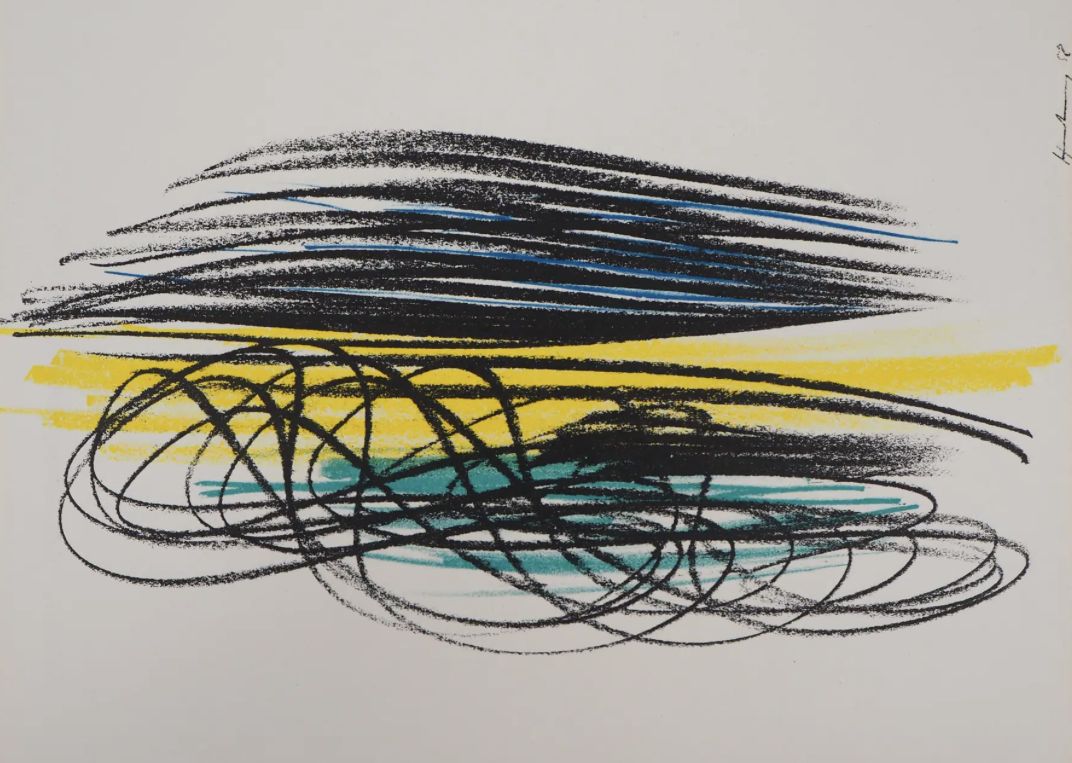 Hans Hartung, lithographie