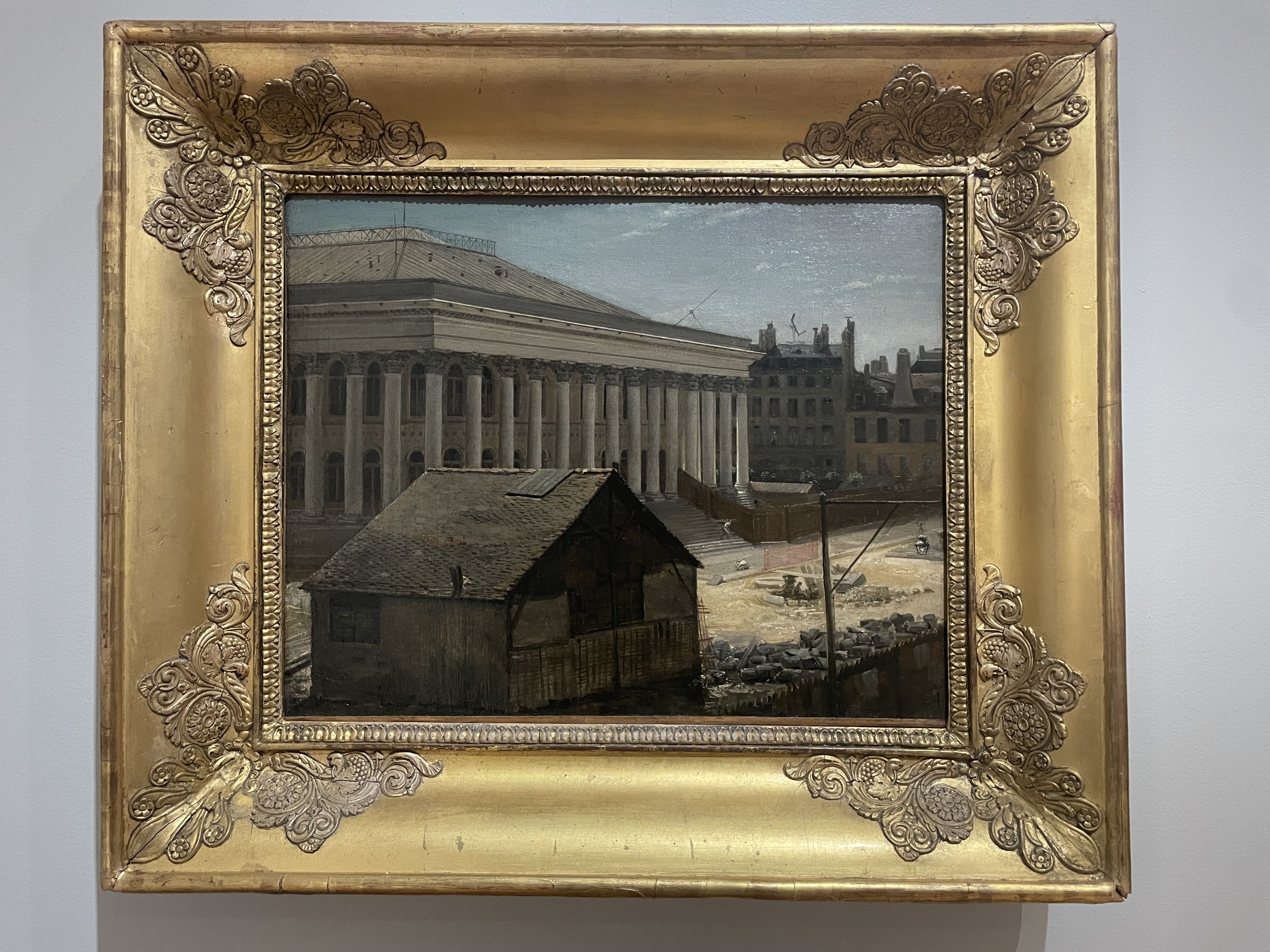 Etienne Bouhot, huile sur toile