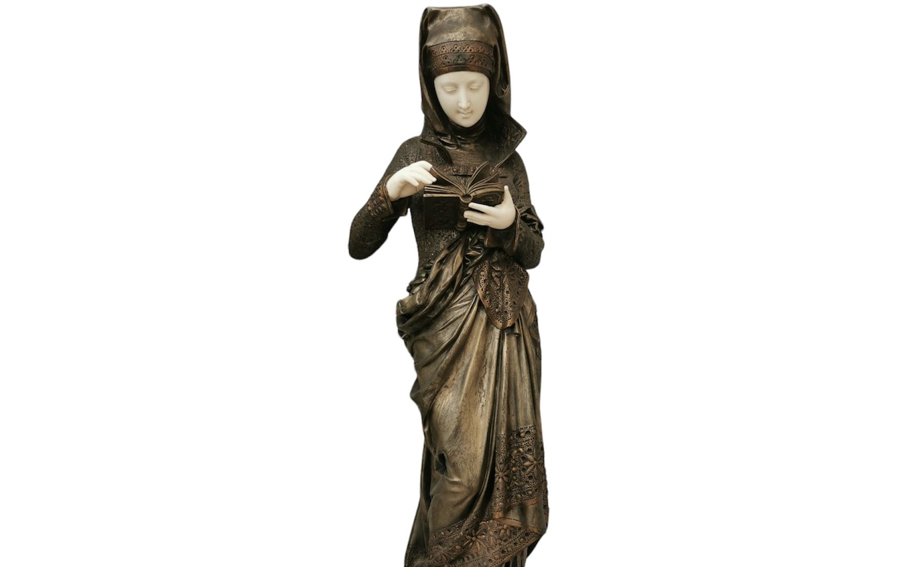 Carrier Belleuse, Liseuse, bronze