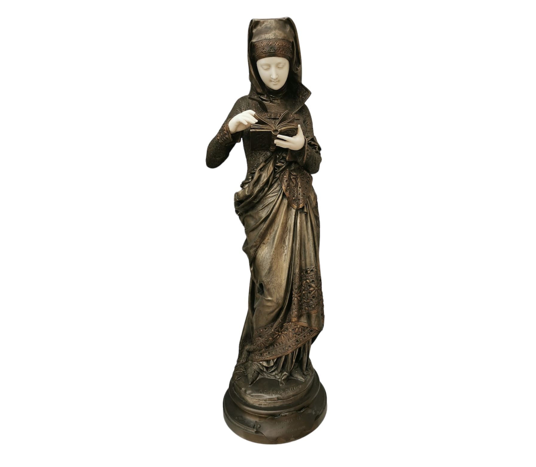 Carrier Belleuse, Liseuse, bronze