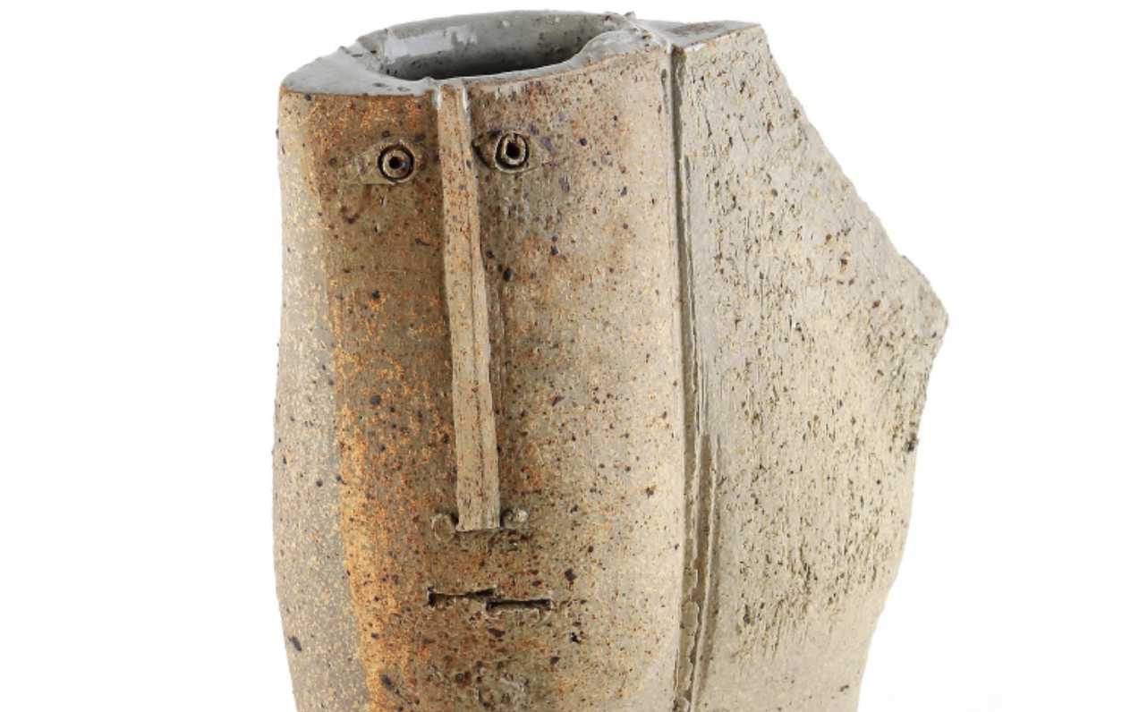 Jacques Pouchain, vase en grès