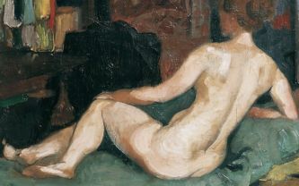 Louis Anquetin, huile sur toile