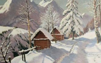 Germacheff, huile sur toile