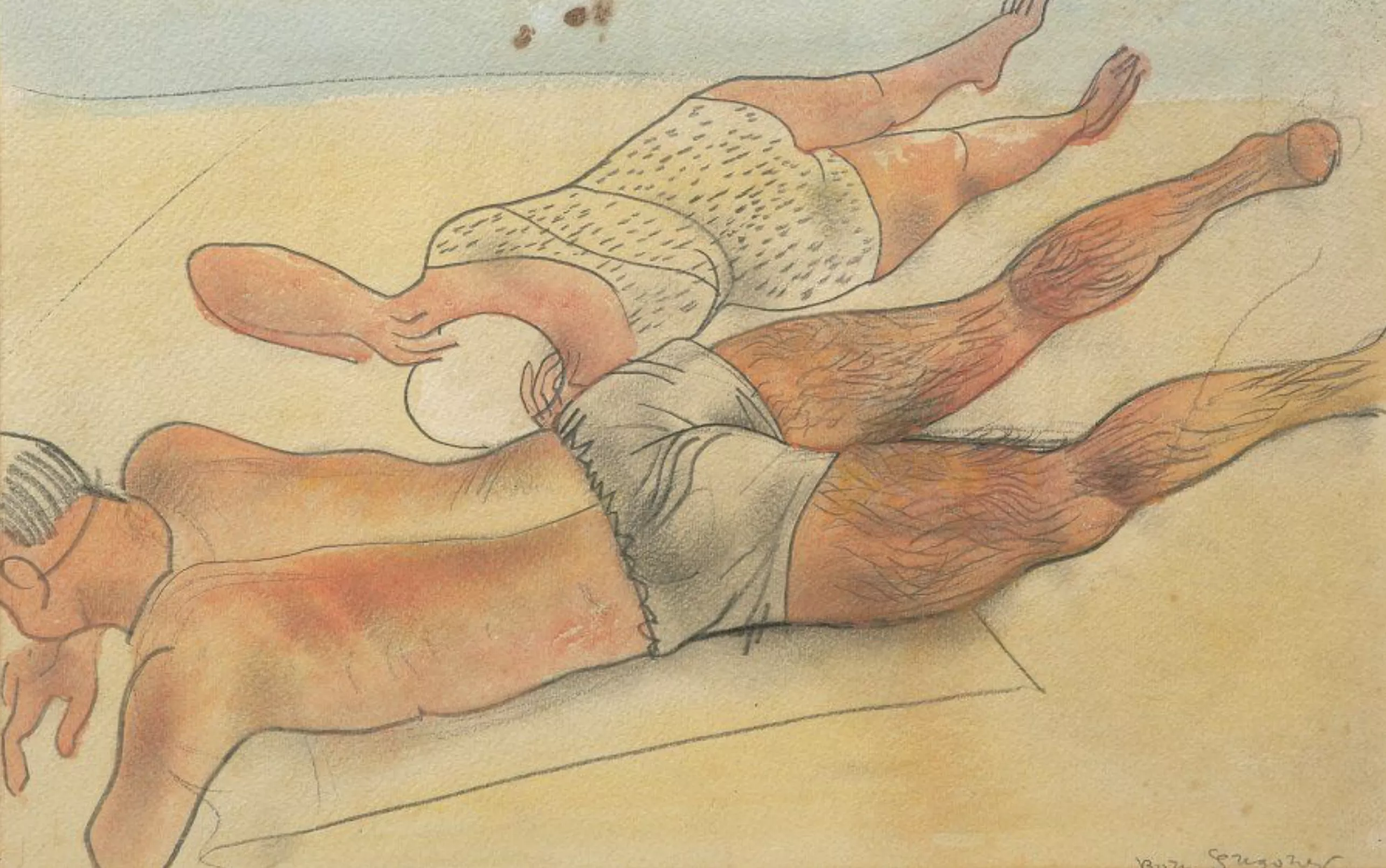 Grigoriev, aquarelle