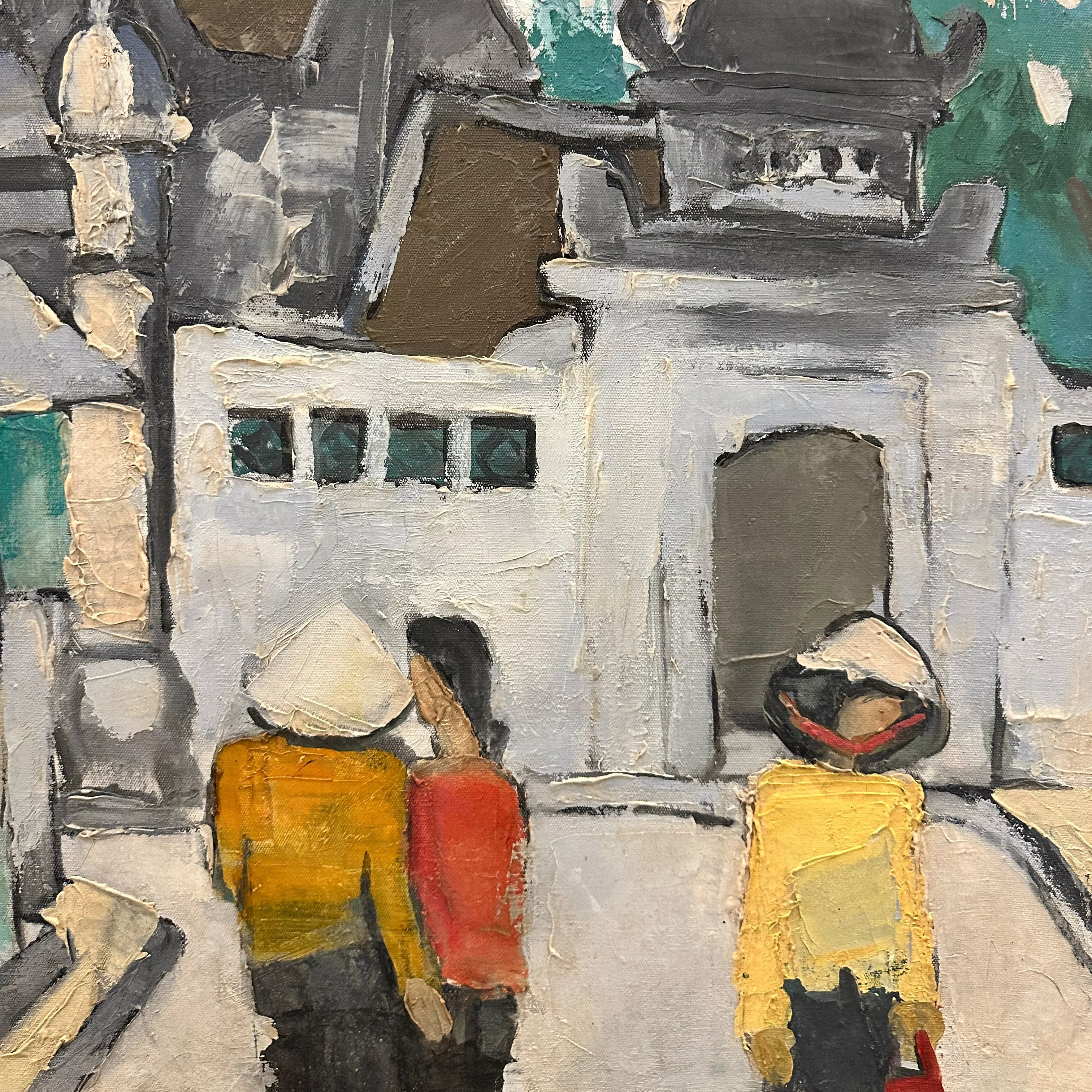 Bui Xuan Phai, huile sur toile