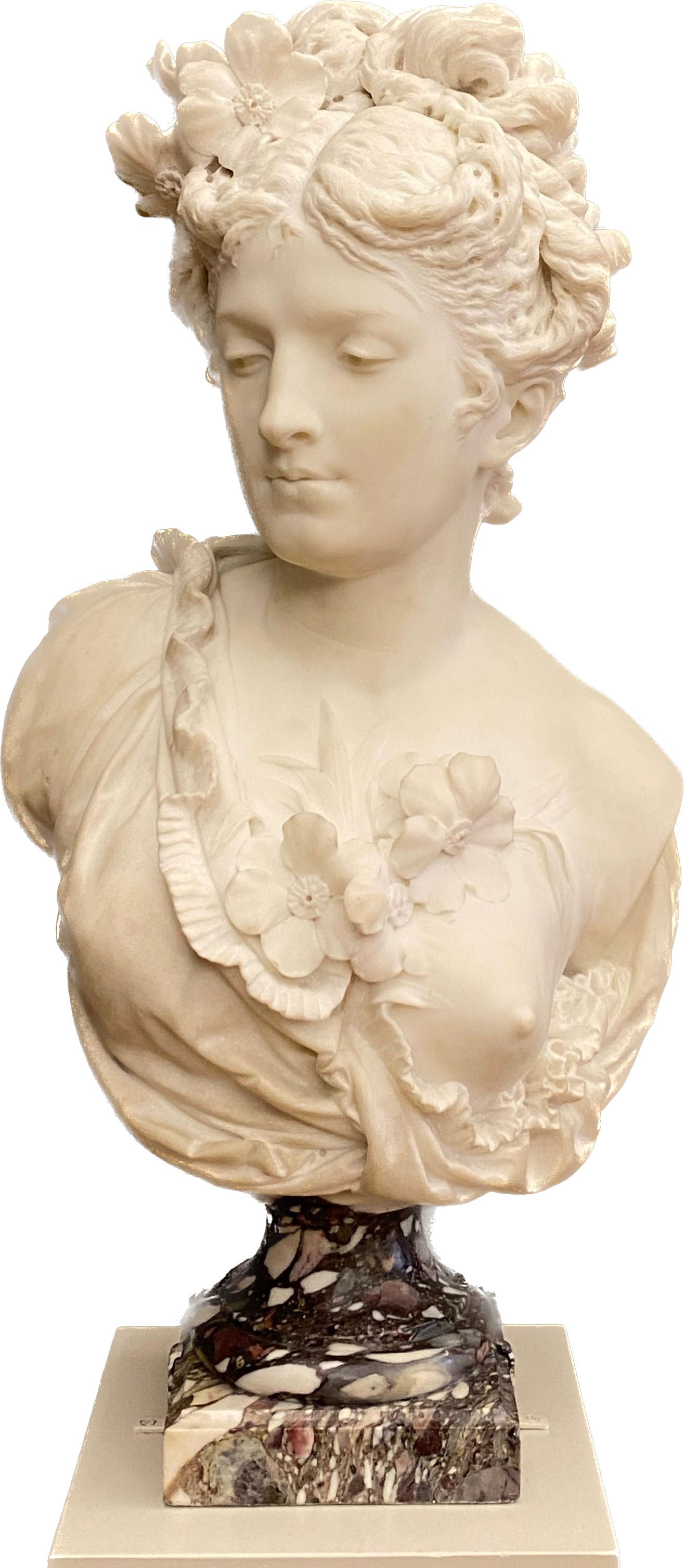 Carrier Belleuse, marbre