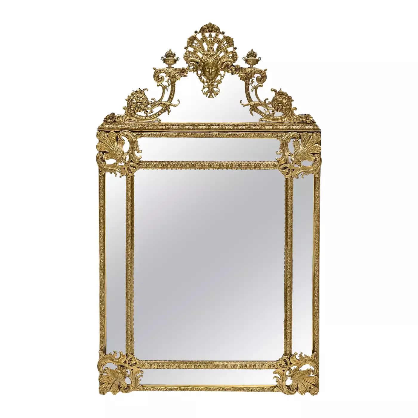 Miroir d'&eacute;poque Napol&eacute;on III
