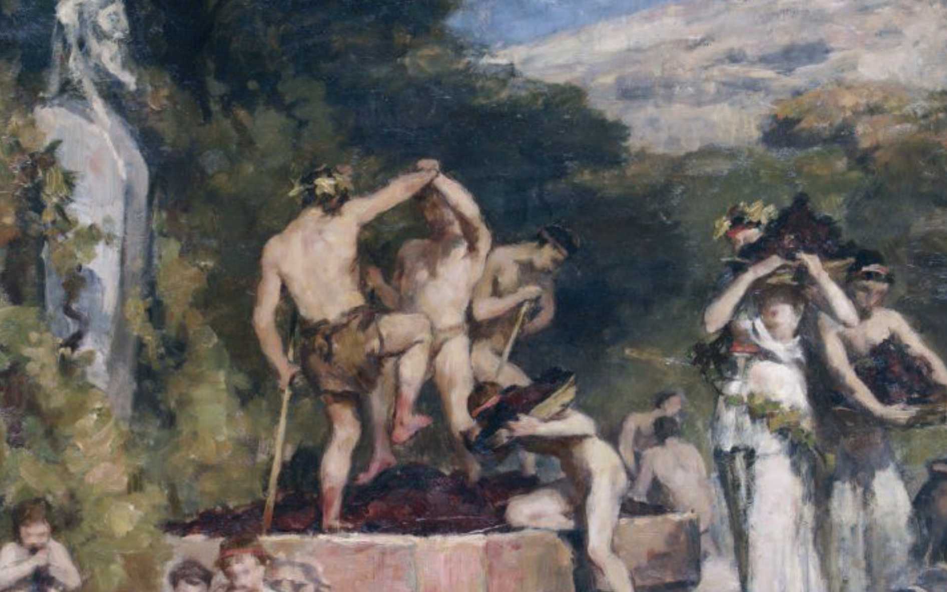 Emile Friant, huile sur toile