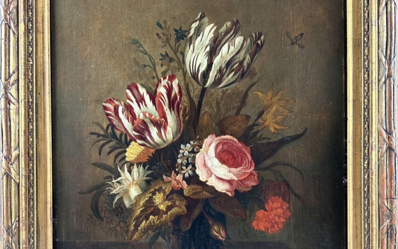 Anthony II Claesz, nature morte de fleurs, huile sur toile