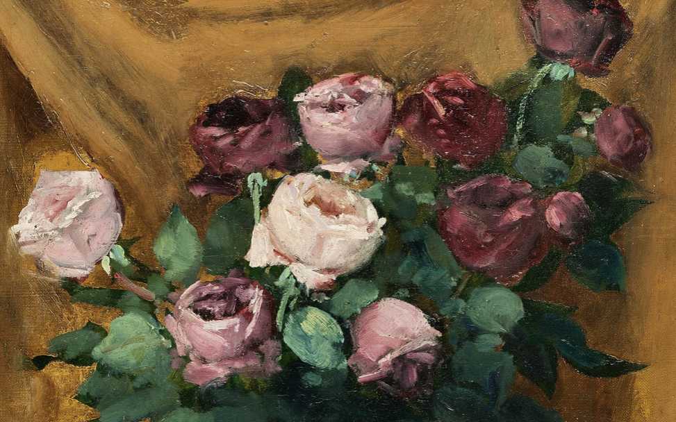 Nikolai Sapunov, huile sur toile