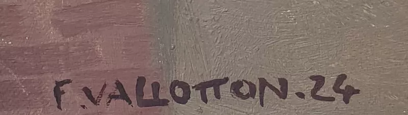Signature de F&eacute;lix Vallotton