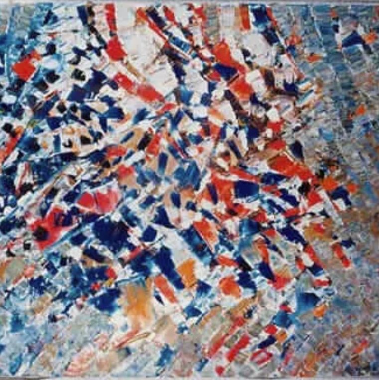 Oeuvre abstraite de Jacques Germain