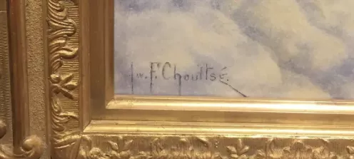 Signature de Ivan Choults&eacute;