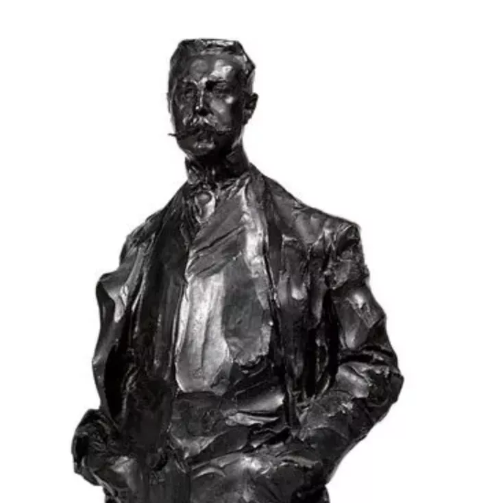 Paul Troubetzkoy, bronze &agrave; patine brune