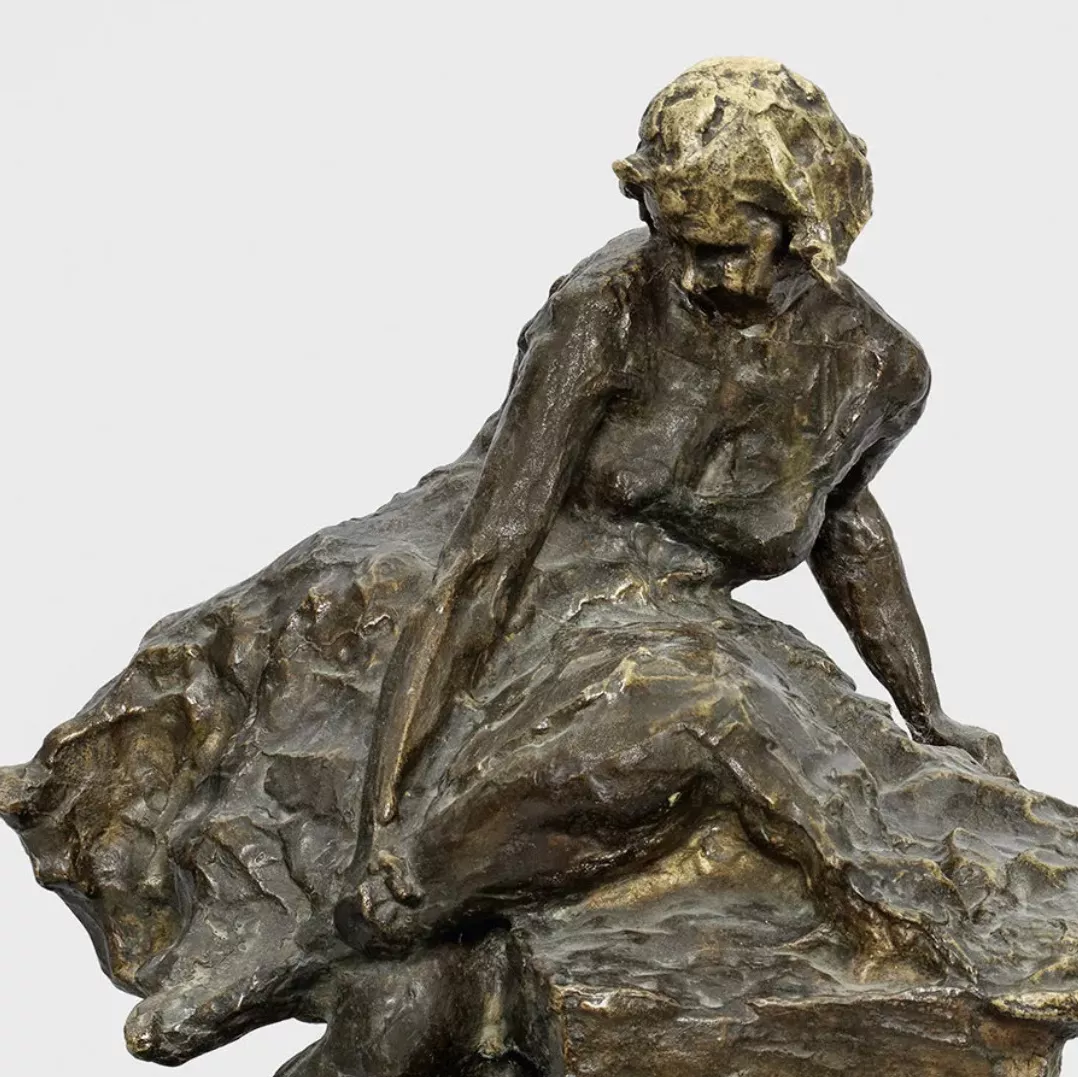 Paul Troubetzkoy, bronze &agrave; patine brune