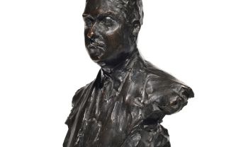 Paul Troubetzkoy, bronze à patine brune