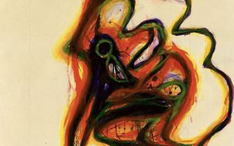 Arnulf Rainer, dessin