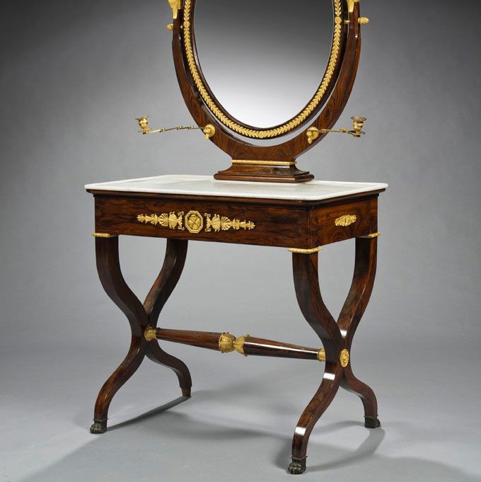 Coiffeuse d'époque Empire