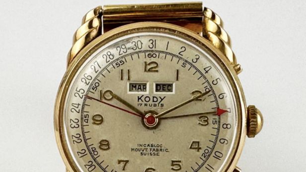 KODY Montre bracelet calendrier en or 18K (750 millièmes)