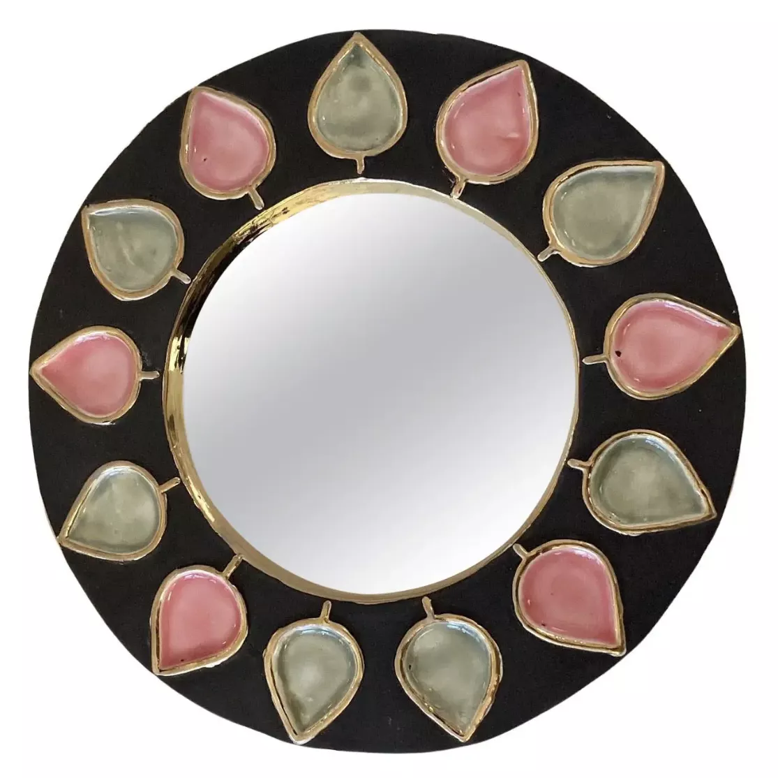 Mith&eacute; Espelt, miroir en c&eacute;ramique