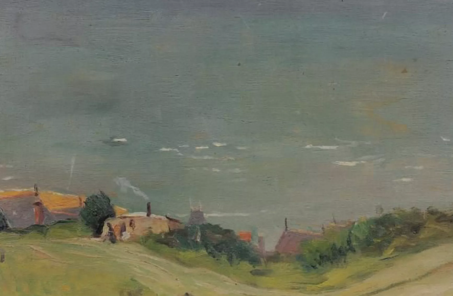 F&eacute;lix Vallotton, huile sur toile