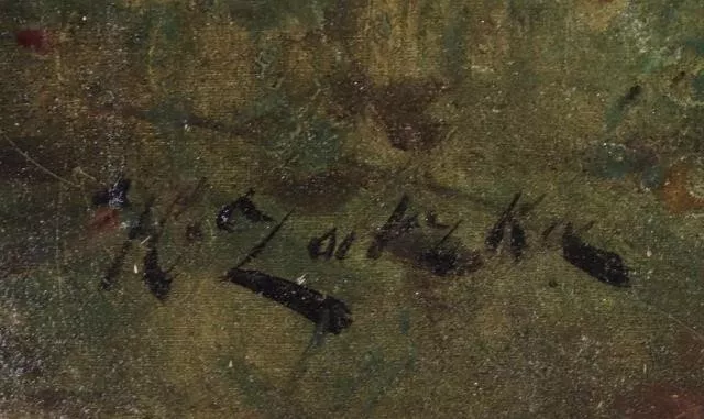 Signature de Hans Zatzka