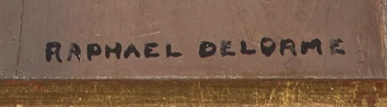 Signature de Raphaël Delorme