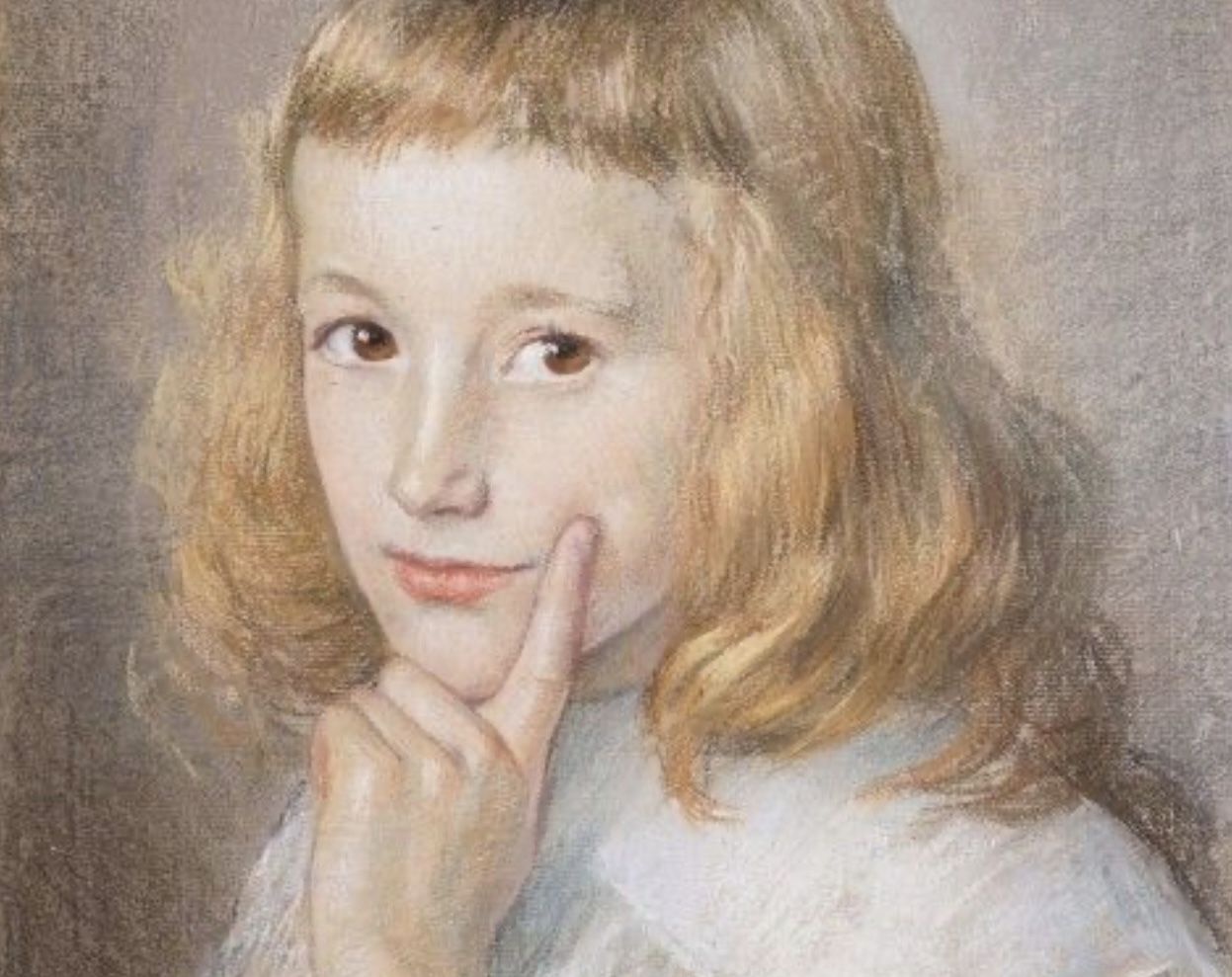 Marie Louise Breslau, pastel sur papier