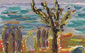 Marianne von Werefkin, gouache sur papier