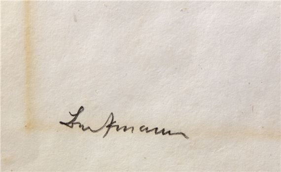 Signature de Max Beckmann