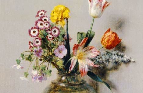 Fantin-Latour, huile sur toile