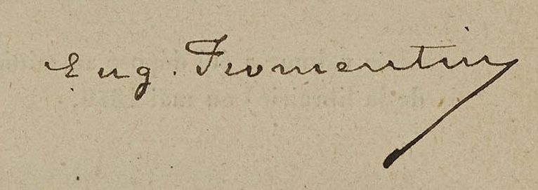 Signature de Eugène Fromentin