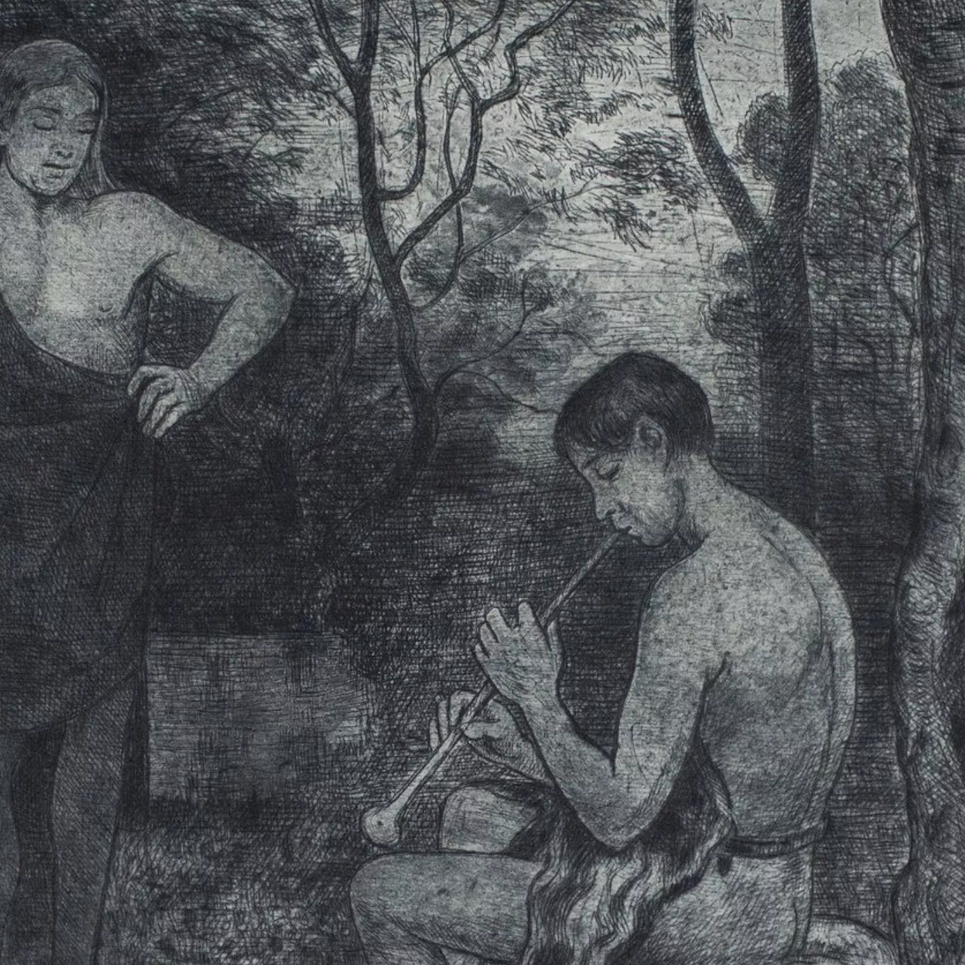 Hans Thoma, gravure
