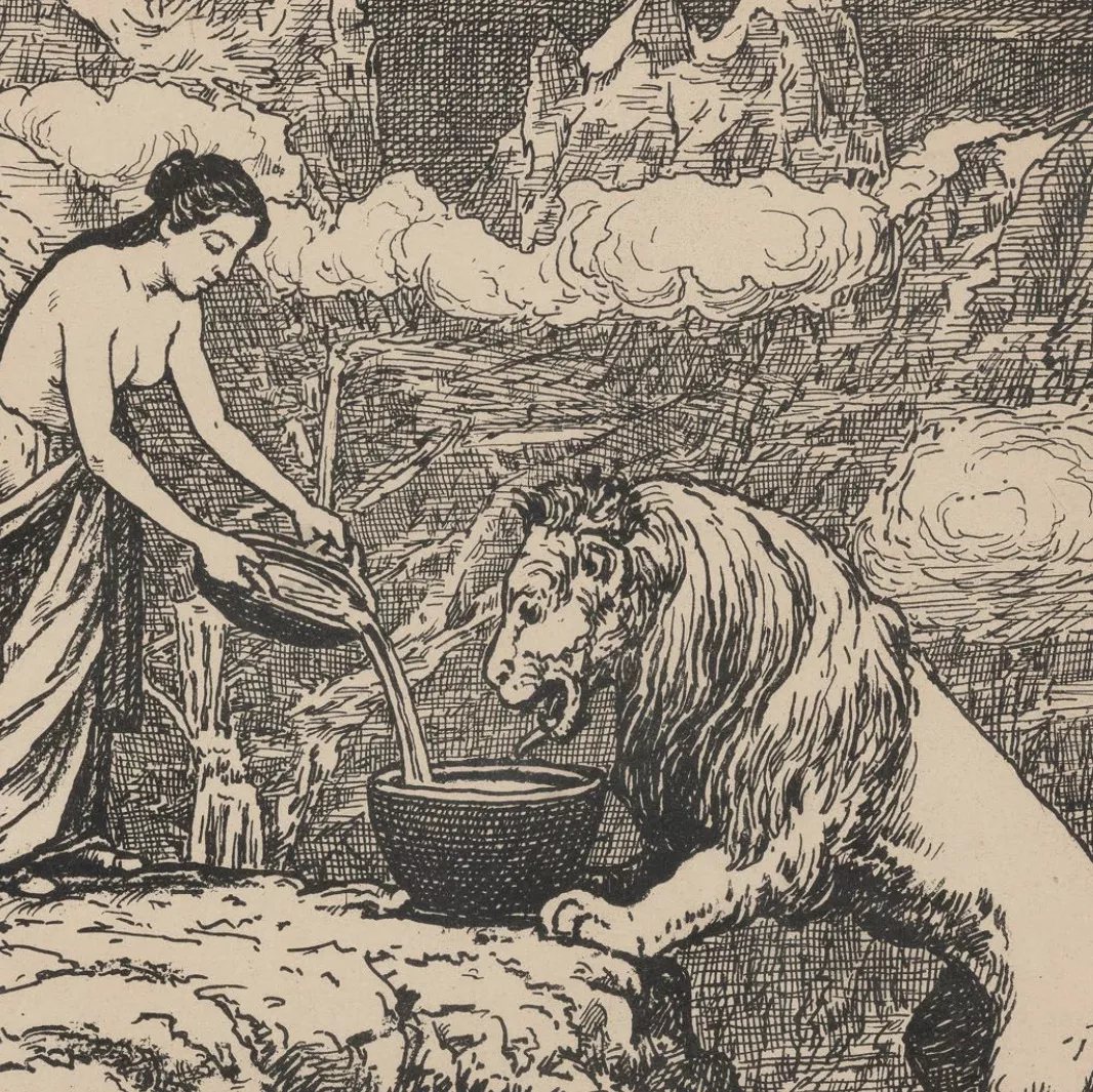 Hans Thoma, gravure