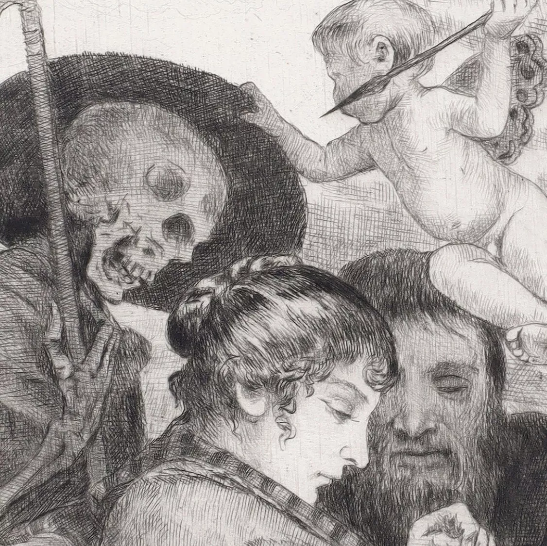 Hans Thoma, gravure