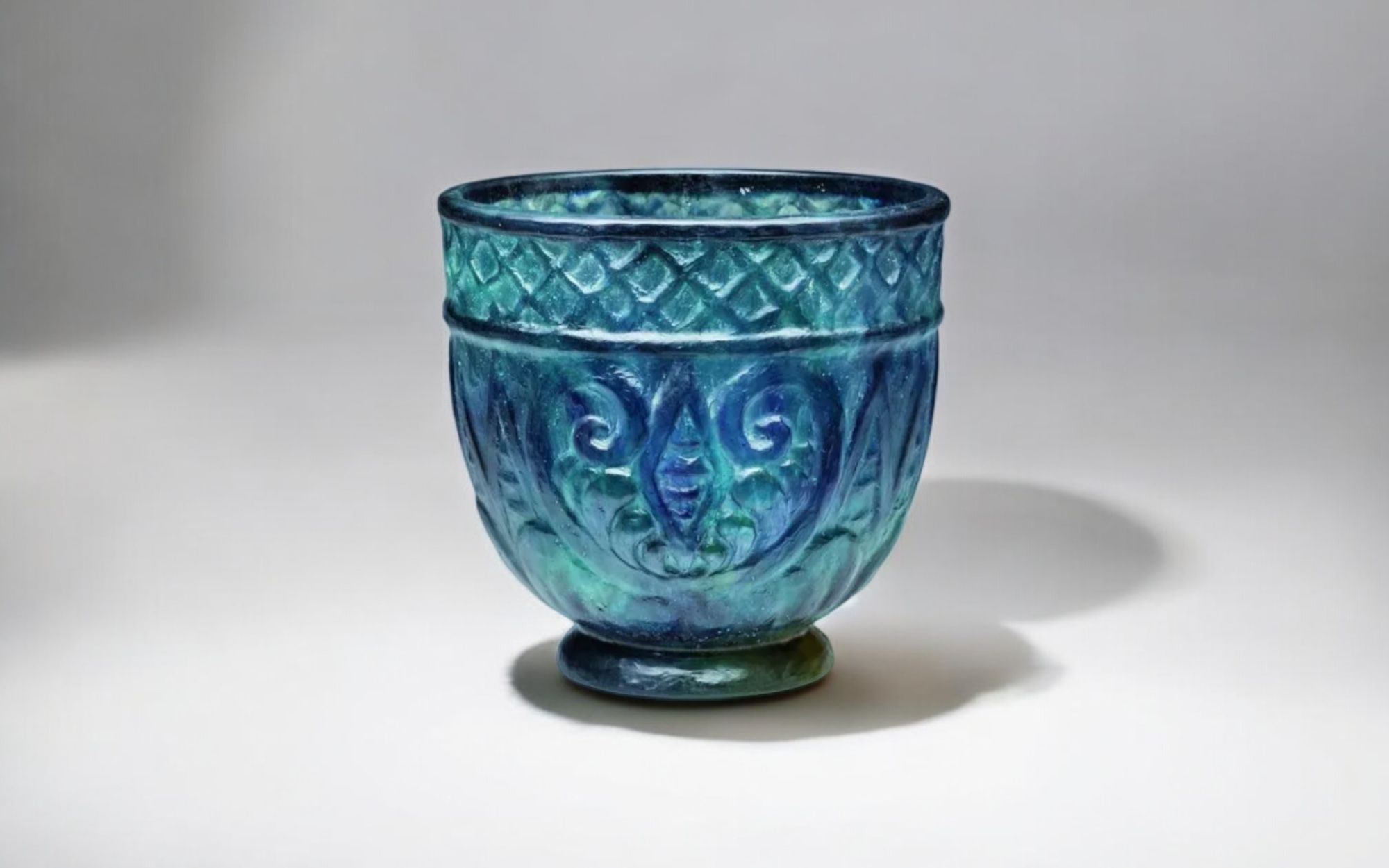 Gabriel Argy Rousseau, vase en pâte de verre