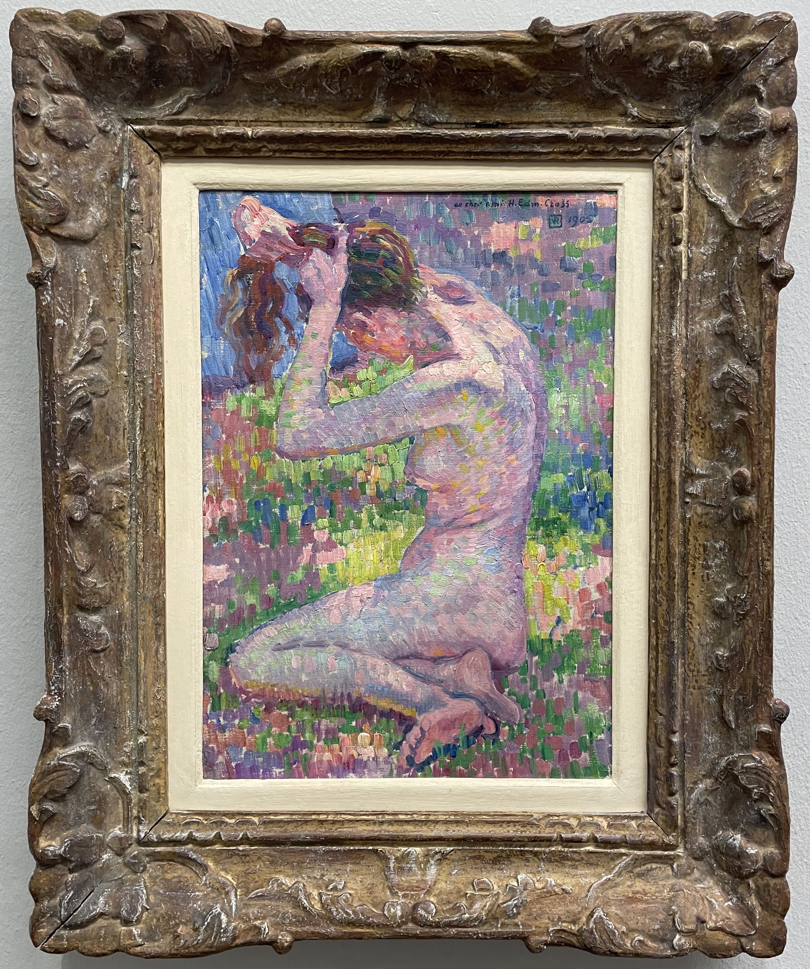 Théo Van Rysselberghe, huile sur toile