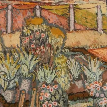 Otto Manigk, huile sur toile