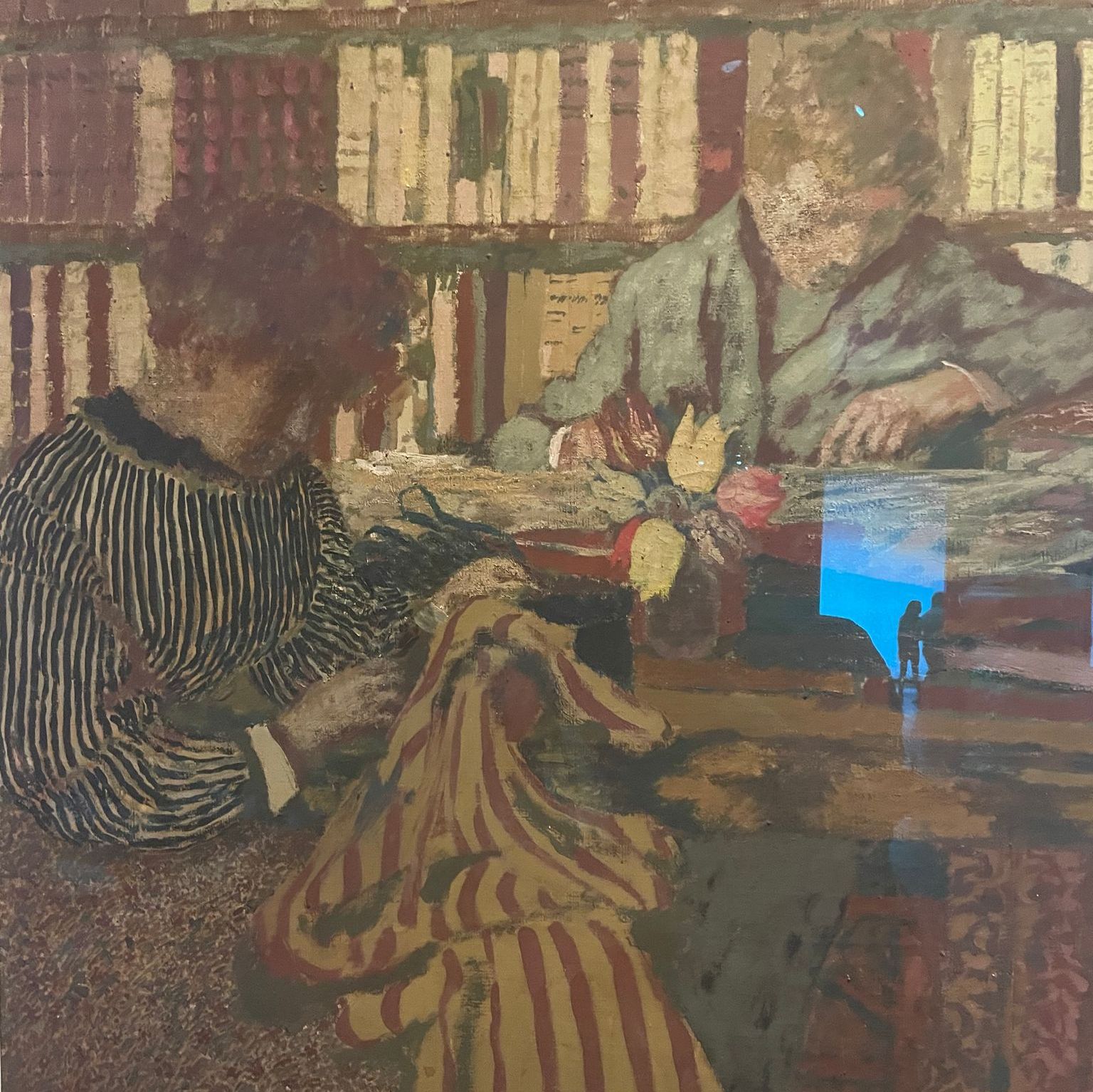 Vuillard, huile sur toile