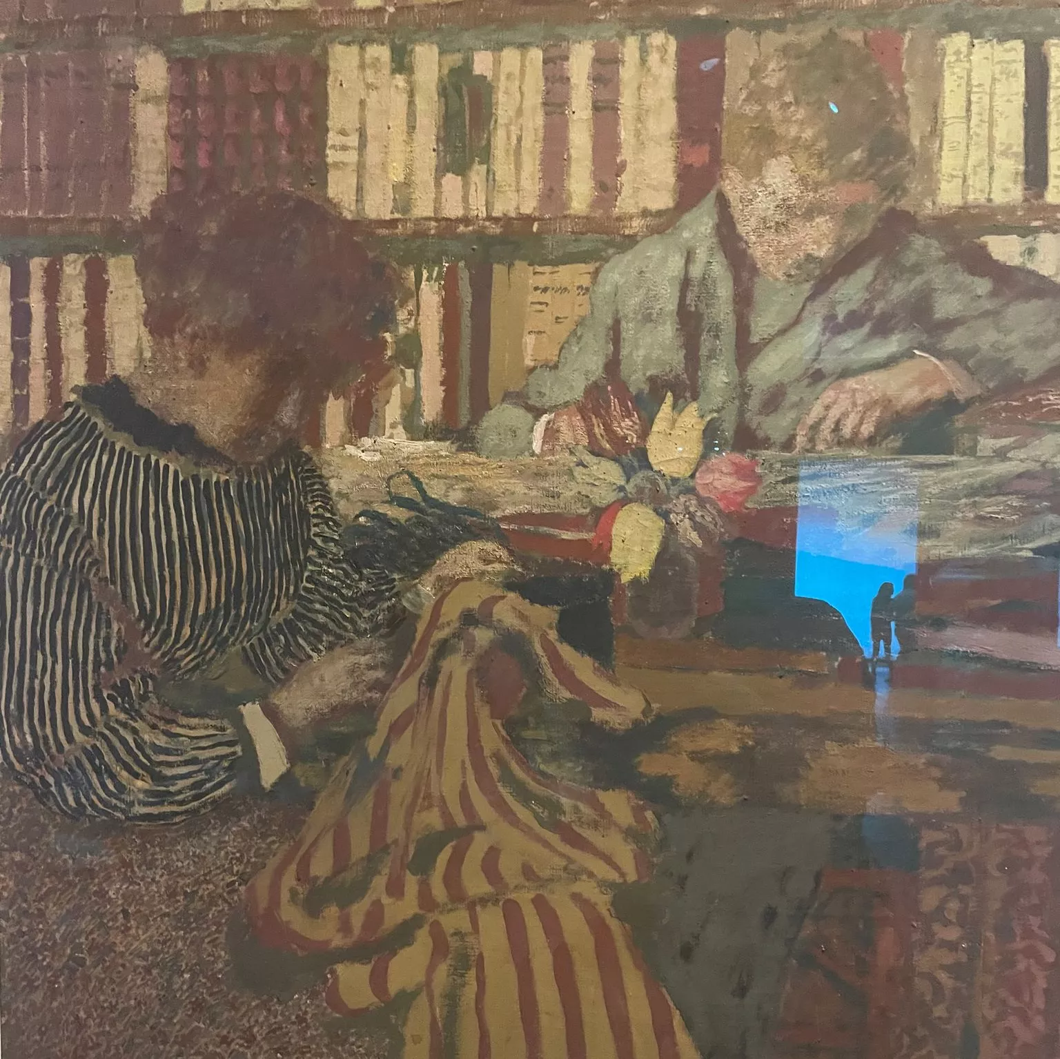 Vuillard, huile sur toile