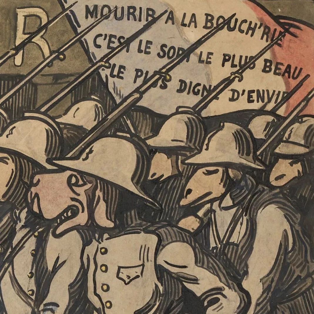 Henri Jossot, aquarelle et encre sur papier