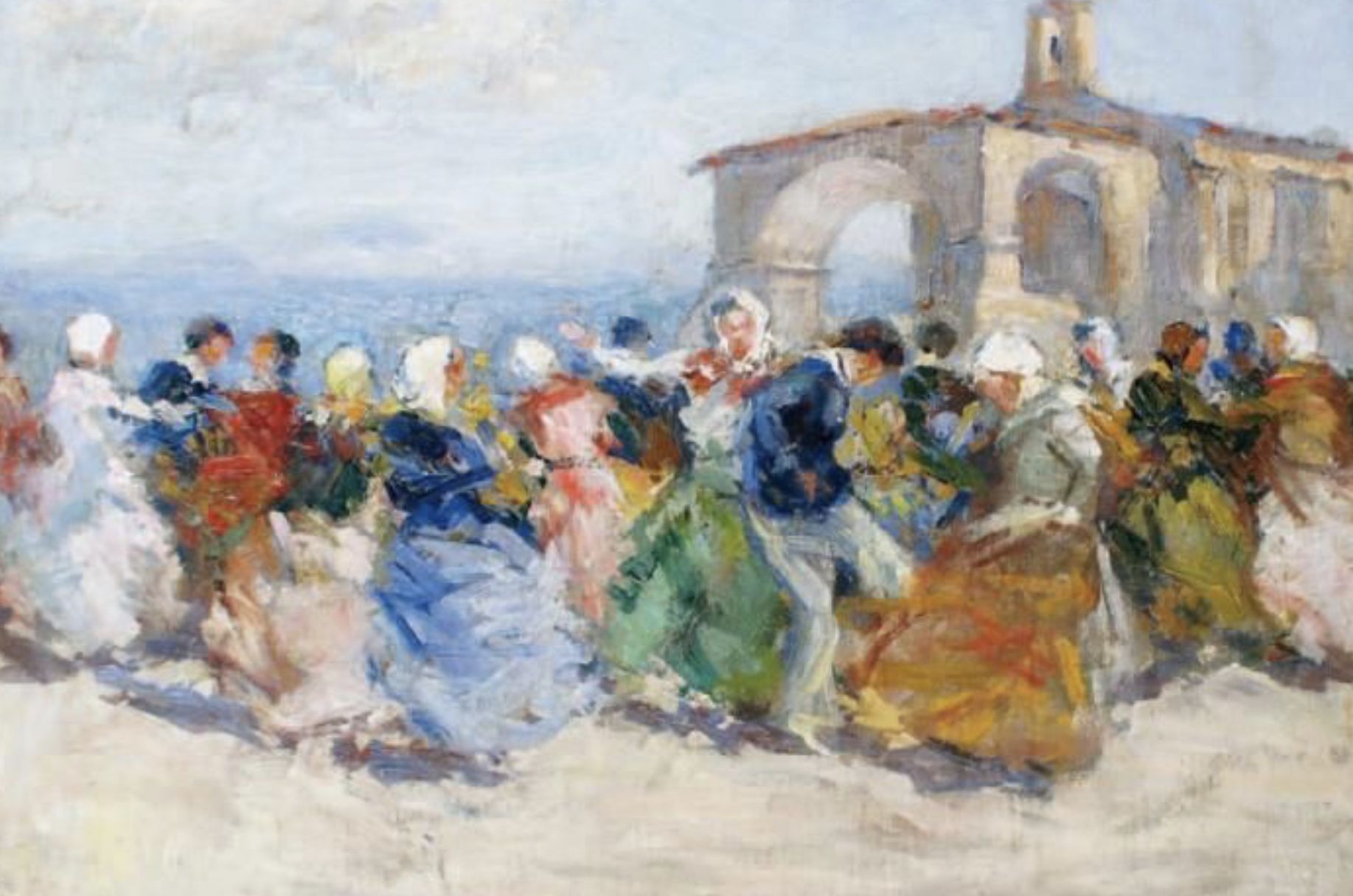 Pietro Di Francisco, huile sur toile