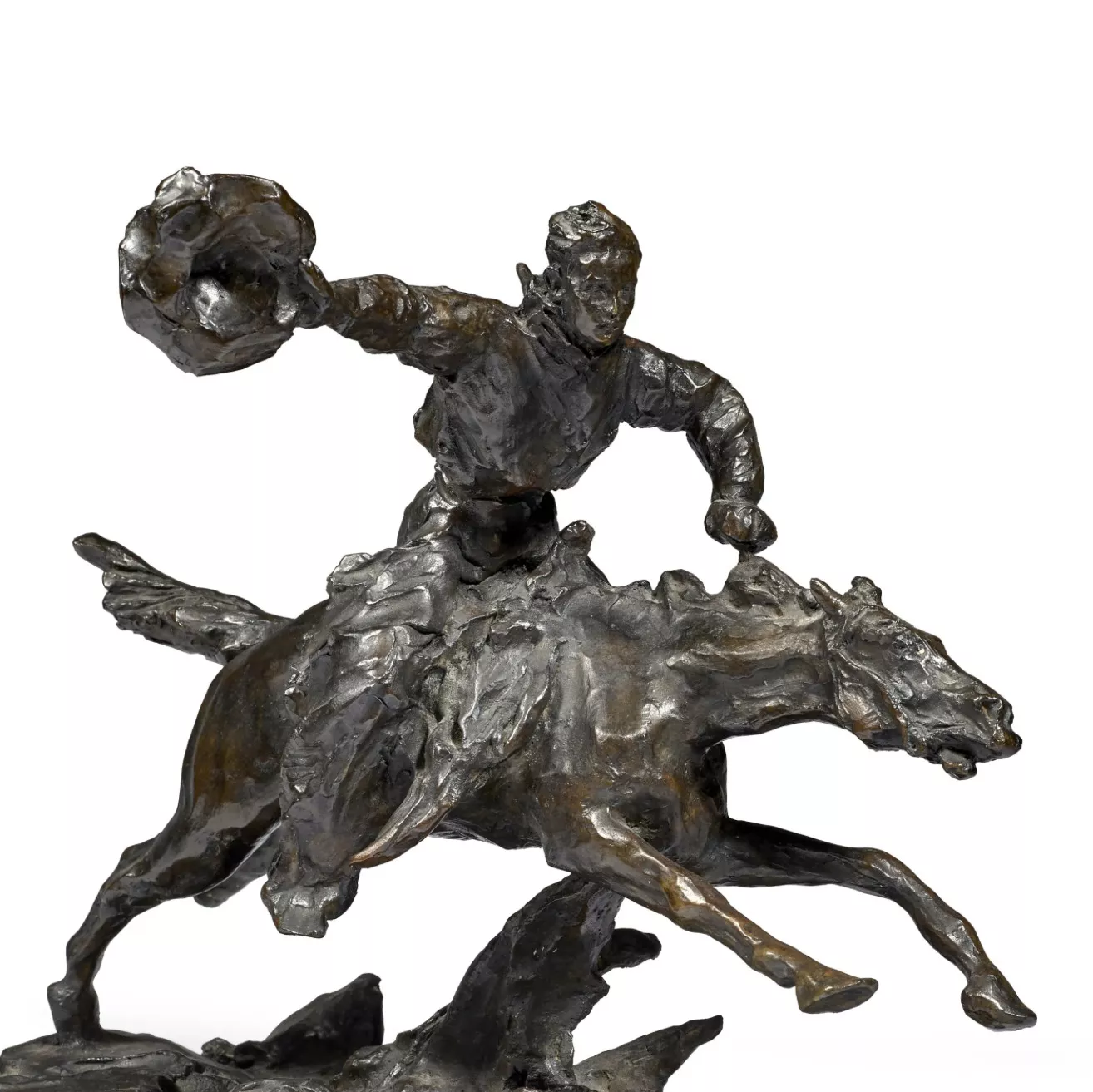 Paul Troubetzkoy, bronze &agrave; patine brune