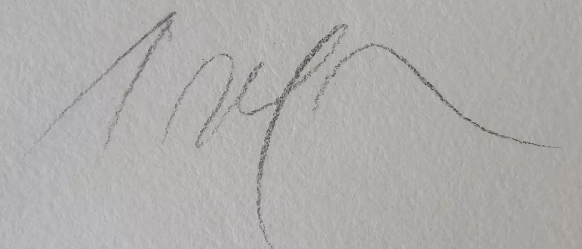 Signature de Hans Arp