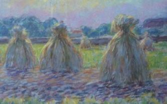 Emile Claus, huile sur toile