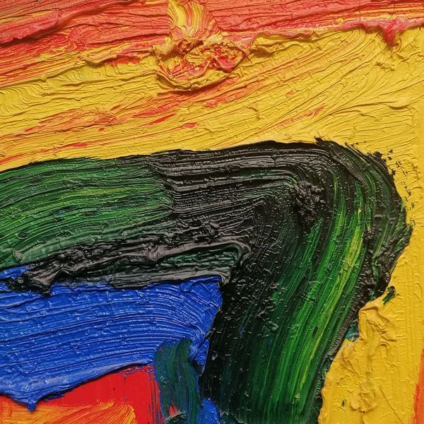 Lindstorm, huile sur toile, détail