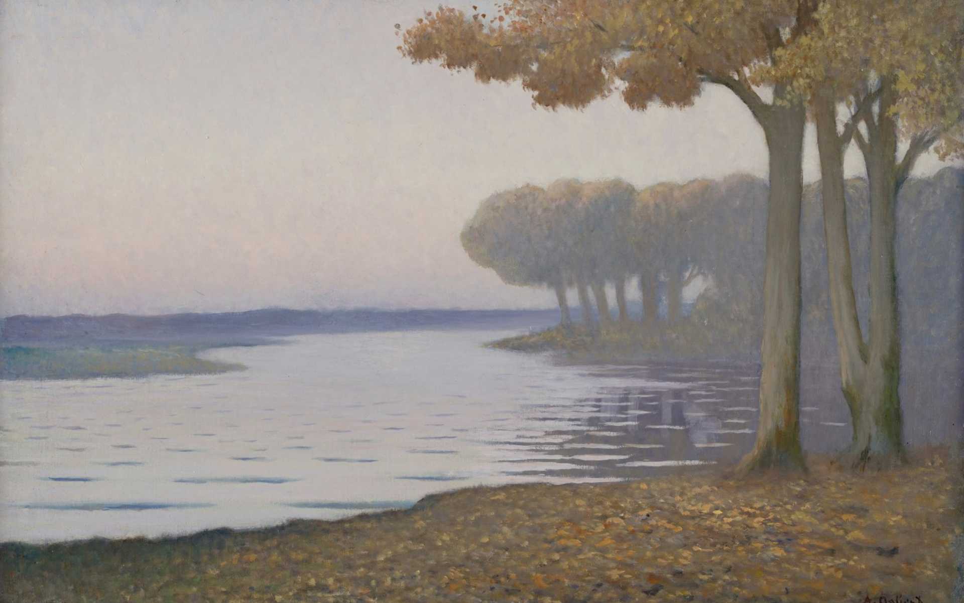 Alphonse Osbert, huile sur toile
