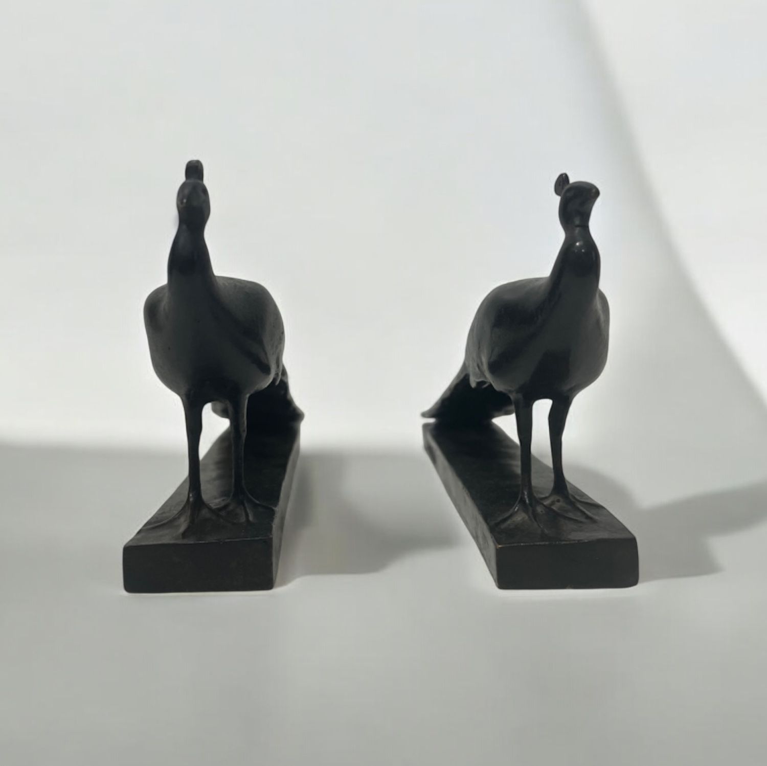 François Pompon, paons en bronze