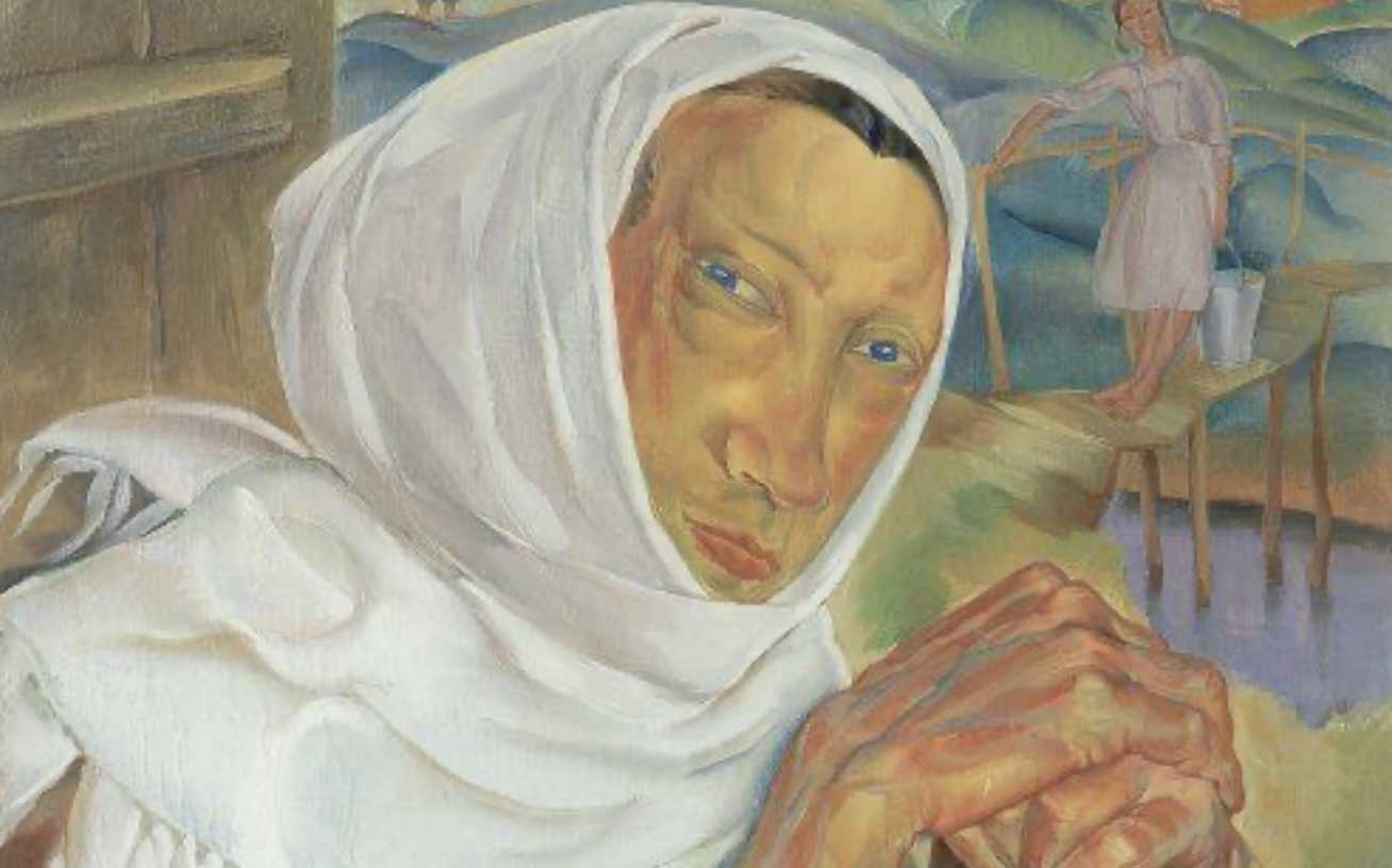 Boris Grigoriev, huile sur toile