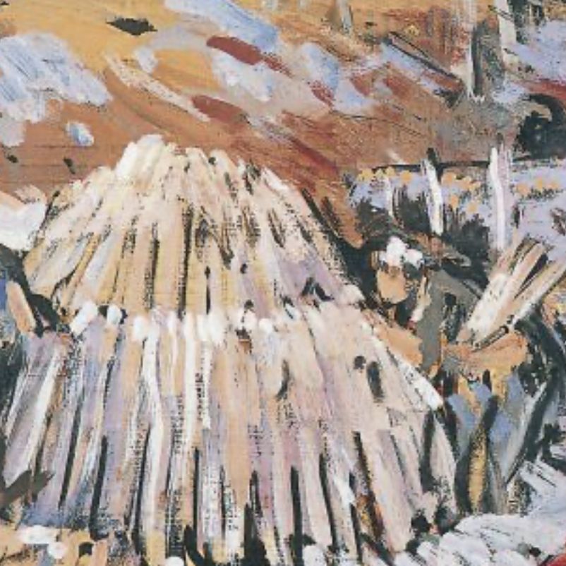 Mathurin Méheut, huile sur toile